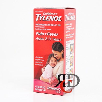 TYLENOL CHILD STRAWBERRY 4OZ 1CT